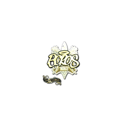 Sticker | BOROS (Gold) | Paris 2023