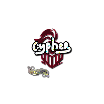 Sticker | Cypher (Glitter) | Paris 2023 image 360x360