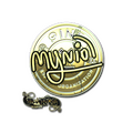 Sticker | mynio (Gold) | Paris 2023 image 120x120