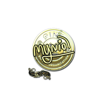 Sticker | mynio (Gold) | Paris 2023 image 360x360