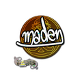 Sticker | maden (Glitter) | Paris 2023 image 120x120