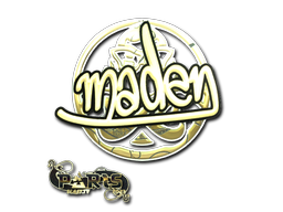 Sticker | maden (Gold) | Paris 2023