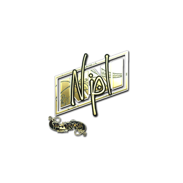 Sticker | npl (Gold) | Paris 2023 image 360x360