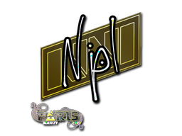 Samolepka | npl (třpytivá) | BLAST.tv Paris 2023