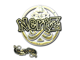 Sticker | NertZ (Gold) | Paris 2023