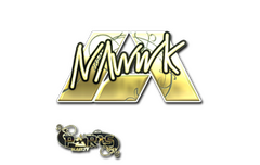 Sticker | nawwk (Gold) | Paris 2023