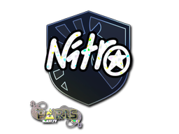 Sticker | nitr0 (Glitter) | Paris 2023