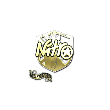Sticker | nitr0 (Gold) | Paris 2023 image 360x360