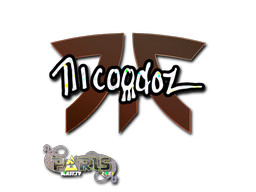 Samolepka | nicoodoz (třpytivá) | BLAST.tv Paris 2023
