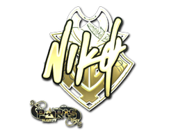 Autocolante | NiKo (Gold) | Paris 2023