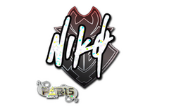 Sticker | NiKo (Glitter) | Paris 2023