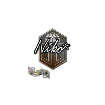 Sticker | niko (Glitter)  | Paris 2023 image 360x360