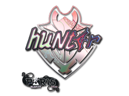 스티커 | huNter-(홀로그램) | 파리 2023