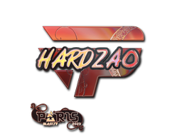 Sticker | hardzao (Holo) | Paris 2023
