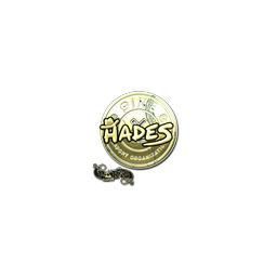 Sticker | hades (Gold) | Paris 2023