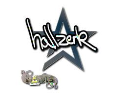 Samolepka | hallzerk (třpytivá) | BLAST.tv Paris 2023
