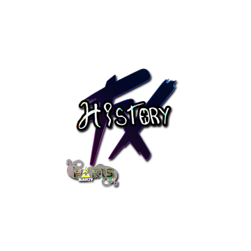 Sticker | History (Glitter) | Paris 2023 image 360x360