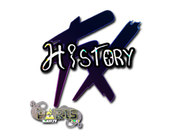 Sticker | History (Glitter) | Paris 2023