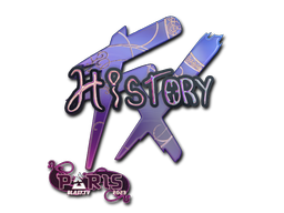 印花 | History（全息）| 2023年巴黎锦标赛