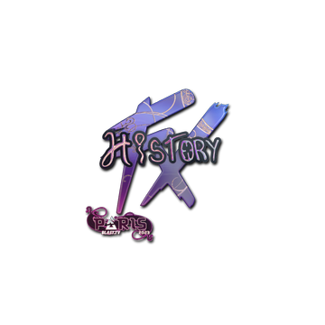 Sticker | History (Holo) | Paris 2023 image 360x360