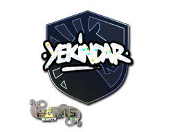 Sticker | YEKINDAR (scintillant) | Paris 2023