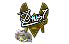 Sticker | ZywOo (Glitter, Champion) | Paris 2023