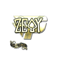 Sticker | zevy (Gold) | Paris 2023 image 120x120