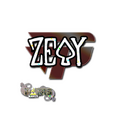 Sticker | zevy (Glitter) | Paris 2023 image 120x120