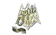 Sticker | zorte (Gold) | Paris 2023