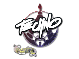 스티커 | Techno4K | 파리 2023