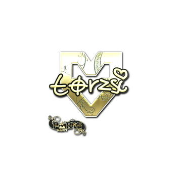 Sticker | torzsi (Gold) | Paris 2023 image 360x360