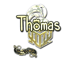 สติกเกอร์ | Thomas (ทอง) | Paris 2023