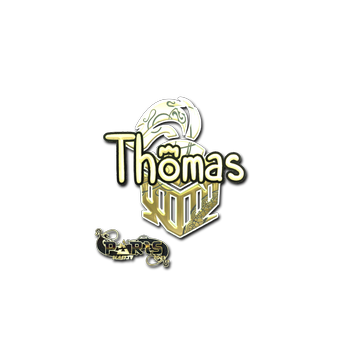 Sticker | Thomas (Gold) | Paris 2023 image 360x360