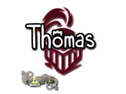 สติกเกอร์ | Thomas (ระยิบระยับ) | Paris 2023