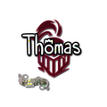 Sticker | Thomas (Glitter) | Paris 2023 image 120x120