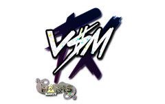 Sticker | v$m (Glitter) | Paris 2023