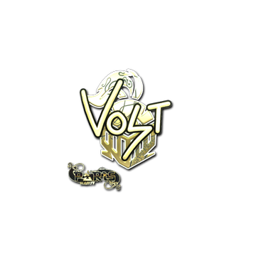 Sticker | volt (Gold) | Paris 2023 image 360x360