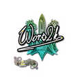 Sticker | Woro2k (Glitter) | Paris 2023 image 120x120