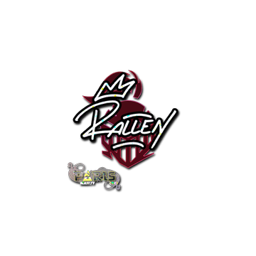 Sticker | rallen (Glitter) | Paris 2023 image 360x360