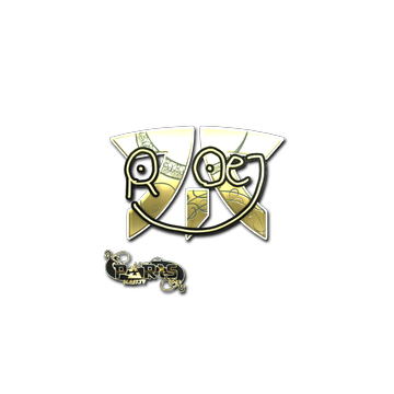 Sticker | roeJ (Gold) | Paris 2023 image 360x360