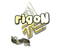 Adesivo | rigoN (Dourado) | Paris 2023