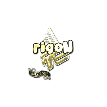 Sticker | rigoN (Gold) | Paris 2023 image 360x360