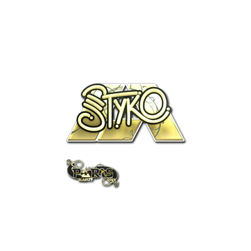 Sticker | STYKO (Gold) | Paris 2023 image 360x360