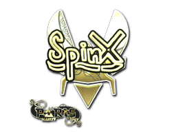 Aufkleber | Spinx (Gold) | Paris 2023