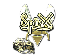 Aufkleber | Spinx (Gold, Meister) | Paris 2023