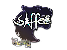 Adesivo | saffee (Purpurinado) | Paris 2023