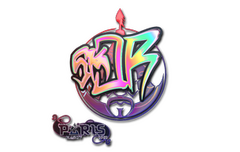 Sticker | sk0R (Holo) | Paris 2023