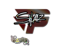 Adesivo | skullz (Purpurinado) | Paris 2023