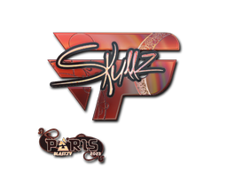 Adesivo | skullz (Holográfico) | Paris 2023