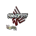 Sticker | sinnopsyy (Glitter) | Paris 2023 image 120x120